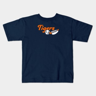 Tigers Ball and Dog Kids T-Shirt